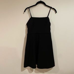 Forever 21 black mini dress with bow